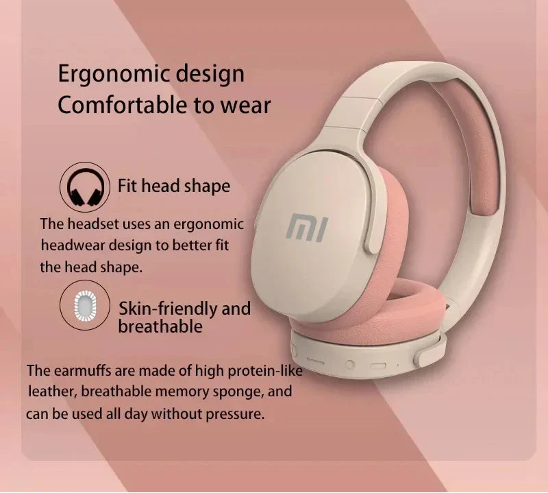 NNEOBA Wireless Bluetooth Earphones Pink